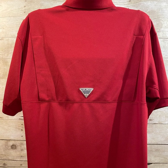 Host Pick! Columbia Men’s PFG Breathable Fishing Polo in Medium - Picture 6 of 12